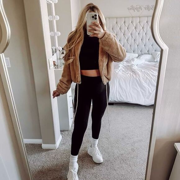 Spanx Faux Leather High-Waisted Legging Black Size Small - Picture 12 of 12